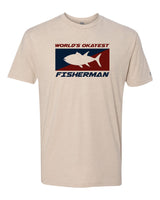 World's Okayest Fisherman Tee