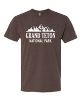Grand Teton National Park White Tee