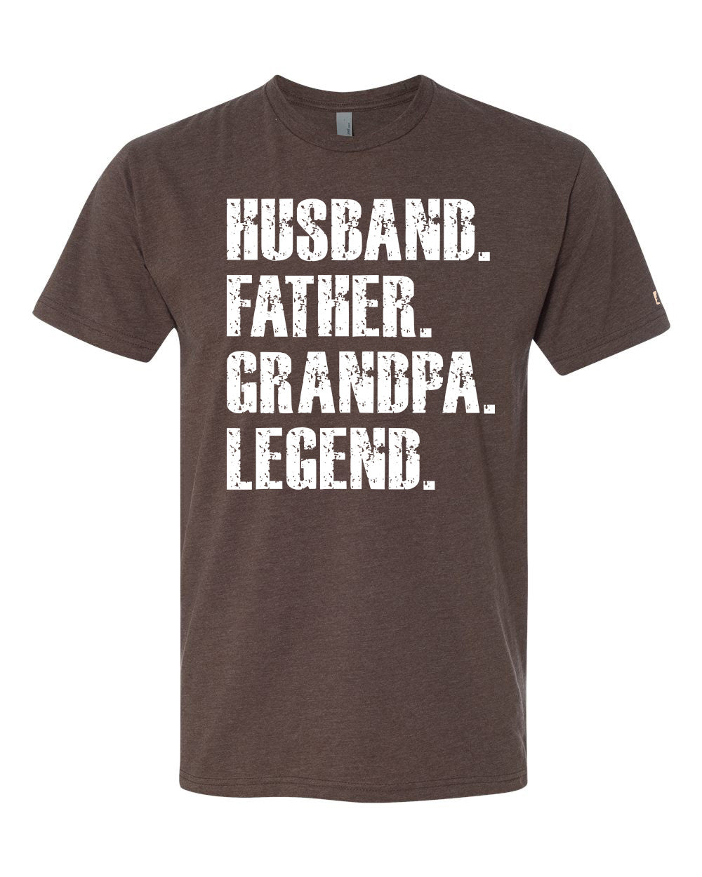Father Grandpa Legend White Tee