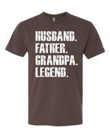 Father Grandpa Legend Tee