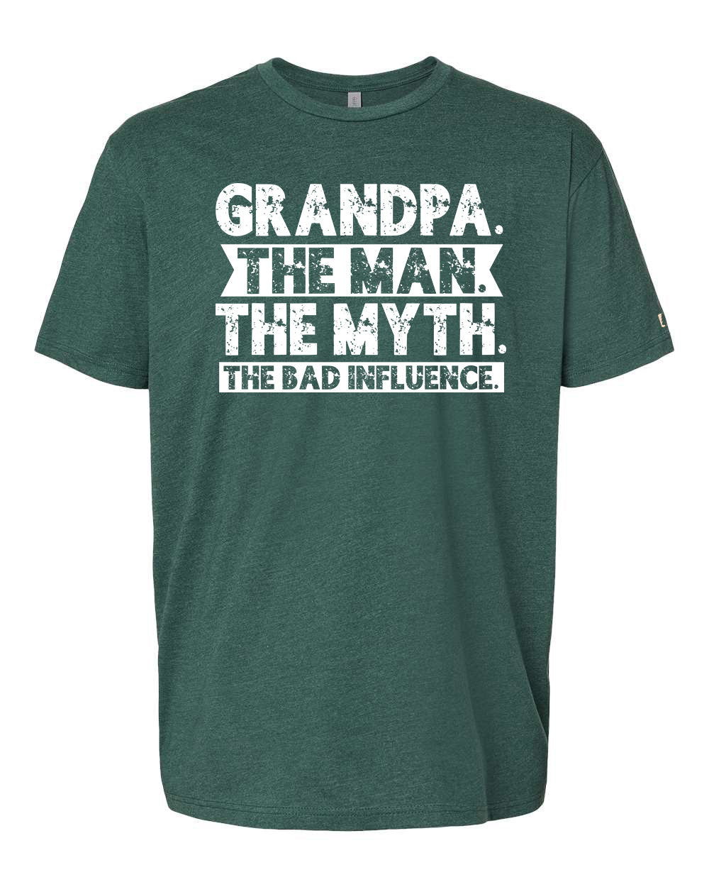 Grandpa Bad Influence White Tee