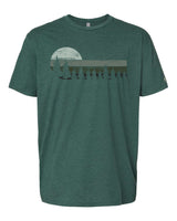 Tree Stripe Silhouette Tee