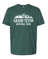 Grand Teton National Park White Tee