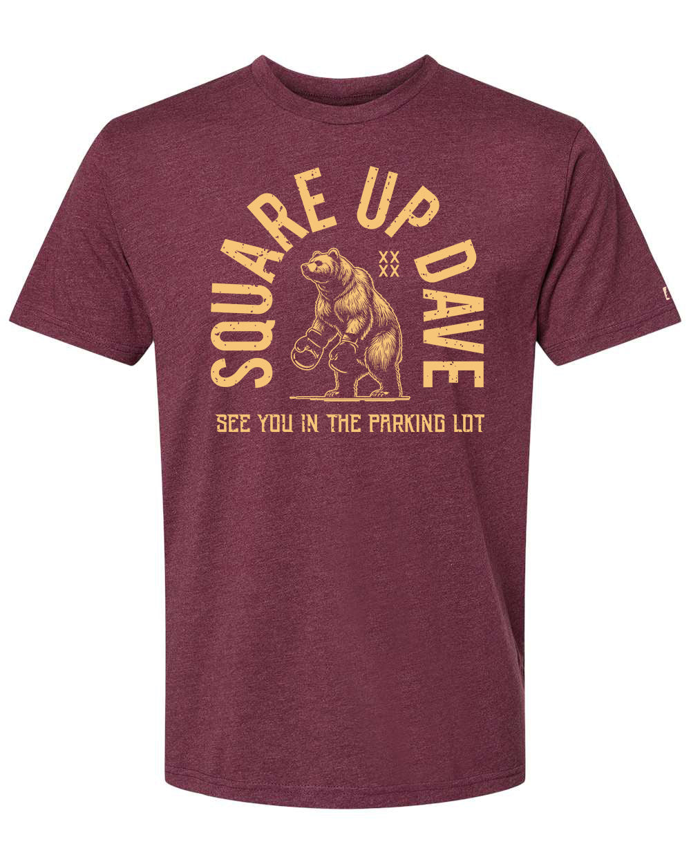 Square Up Dave Gold Tee