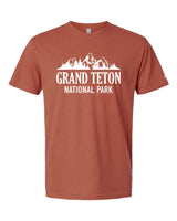 Grand Teton National Park White Tee