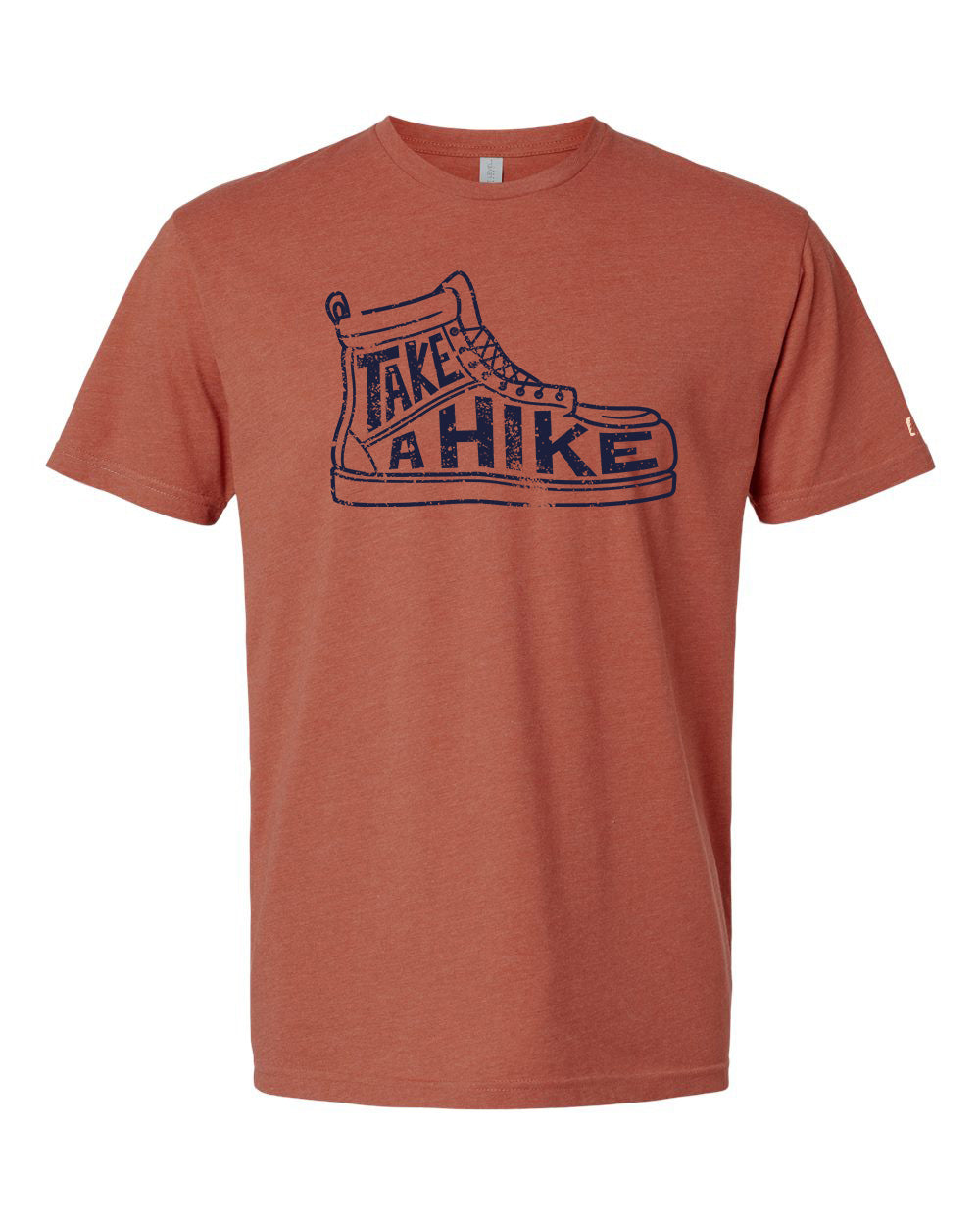 Take A Hike Blue Tee