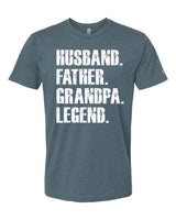 Father Grandpa Legend Tee