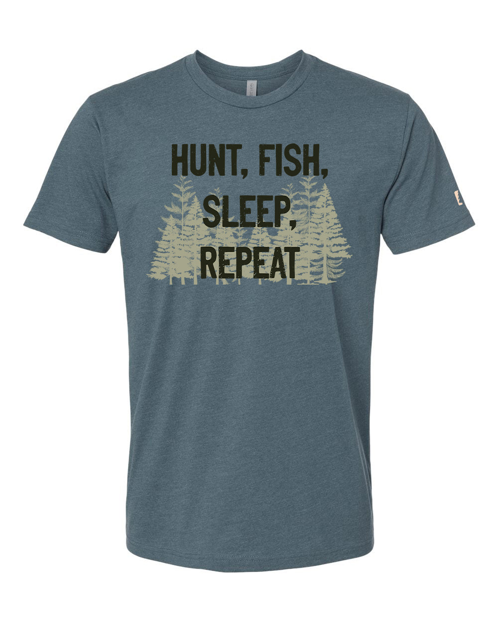 Hunt Fish Sleep Repeat Tee