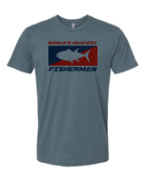 World's Okayest Fisherman Tee