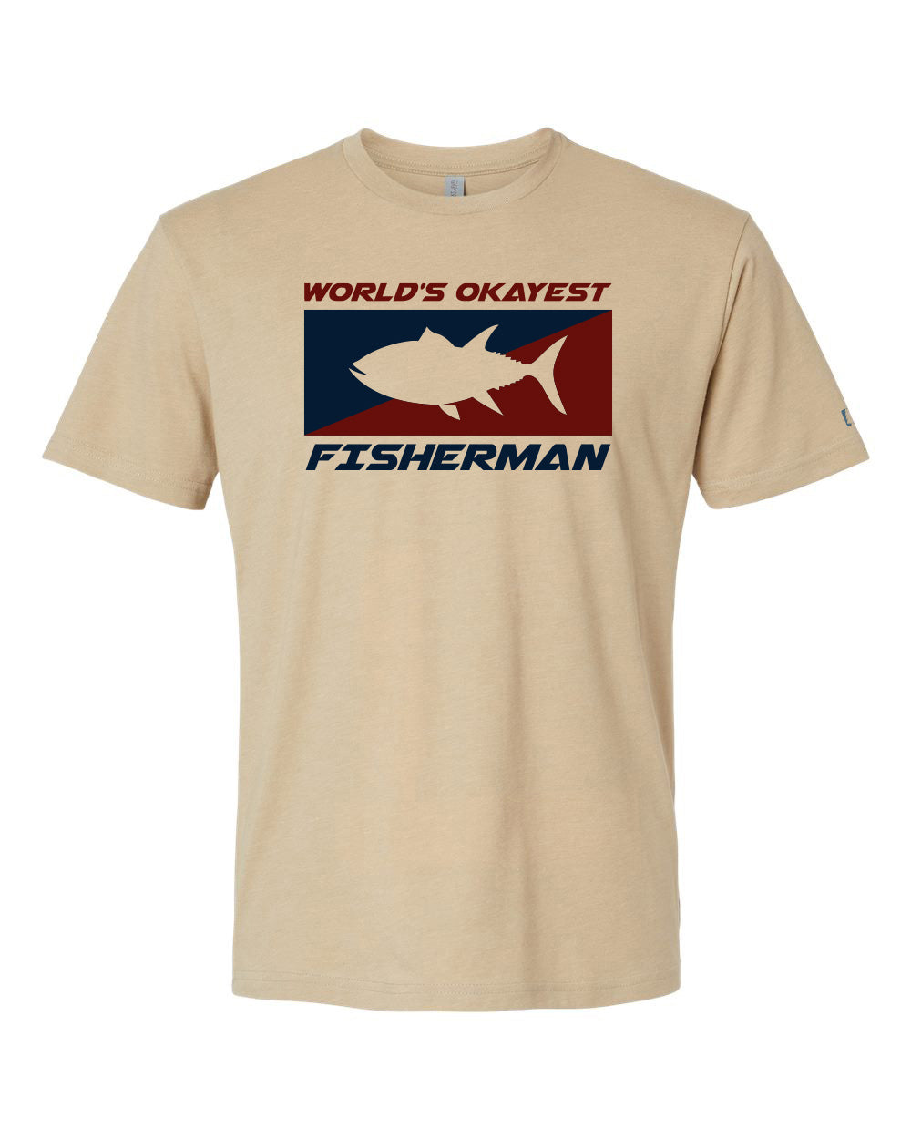 World's Okayest Fisherman Tee