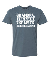 Grandpa Bad Influence White Tee