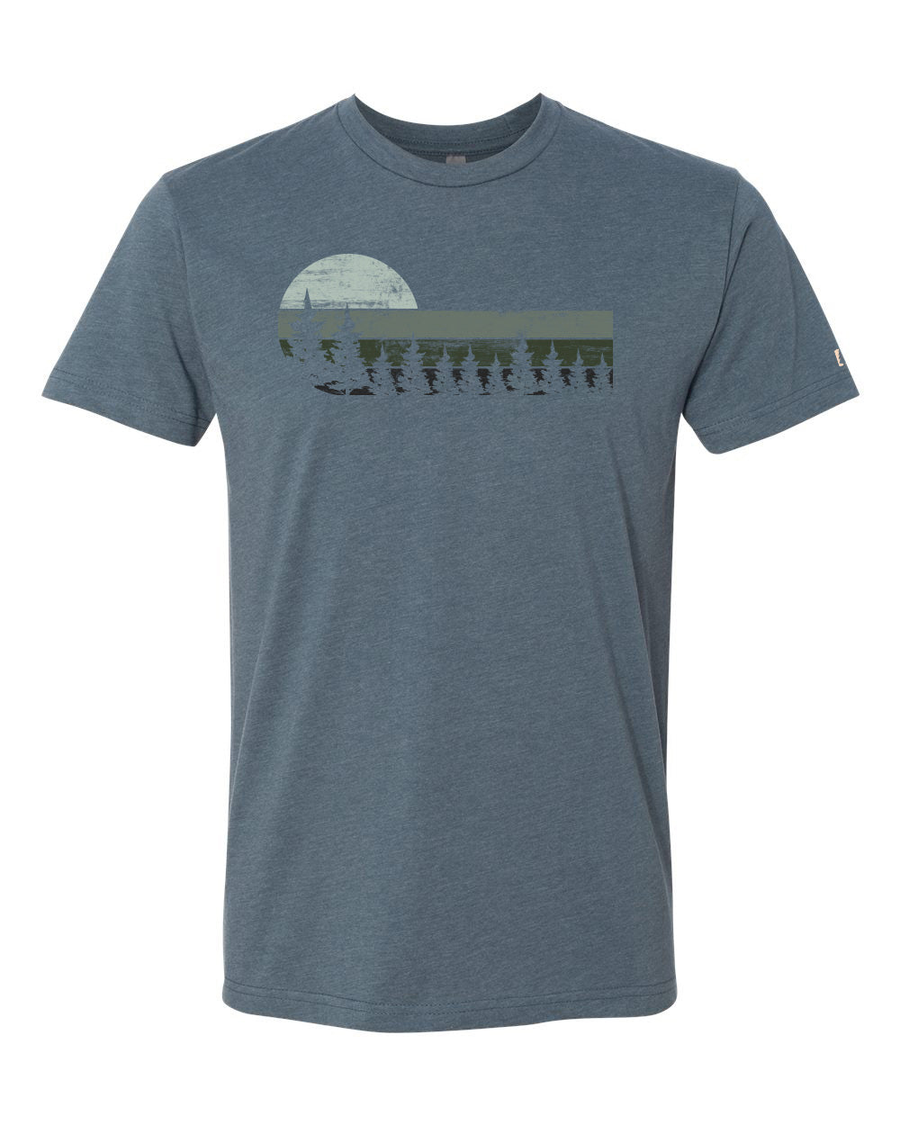 Tree Stripe Silhouette Tee