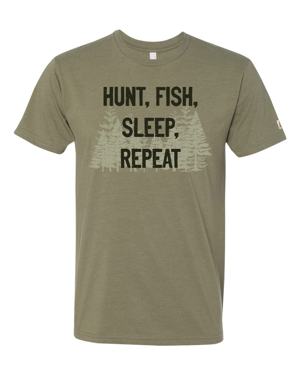 Hunt Fish Sleep Repeat Tee