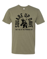 Square Up Dave Black Tee