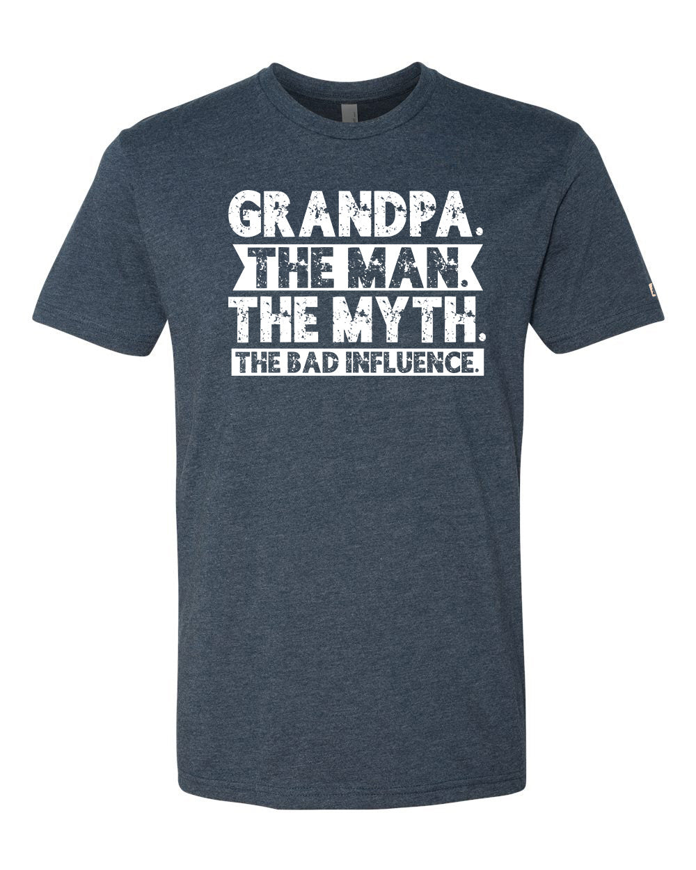 Grandpa Bad Influence White Tee