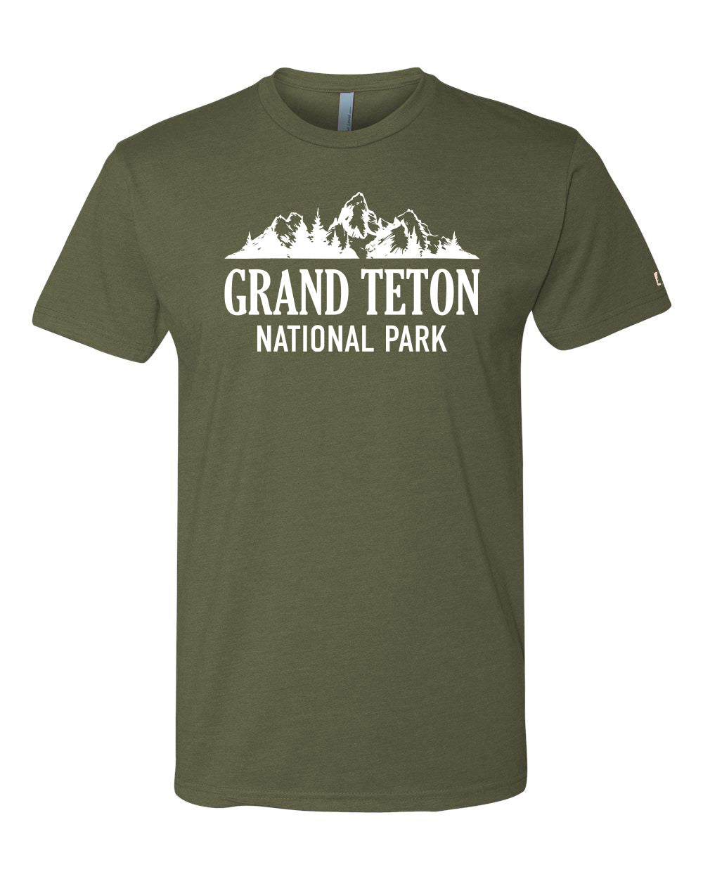 Grand Teton National Park White Tee