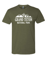 Grand Teton National Park White Tee