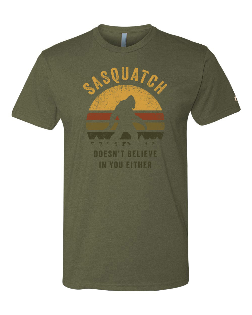 Sasquatch Doesn't Believe Tee