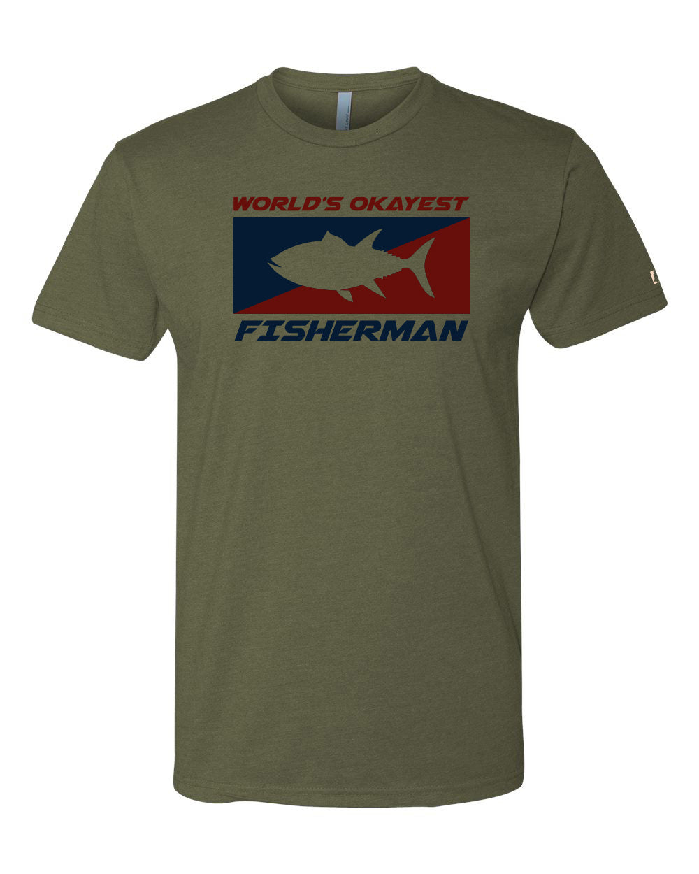 World's Okayest Fisherman Tee