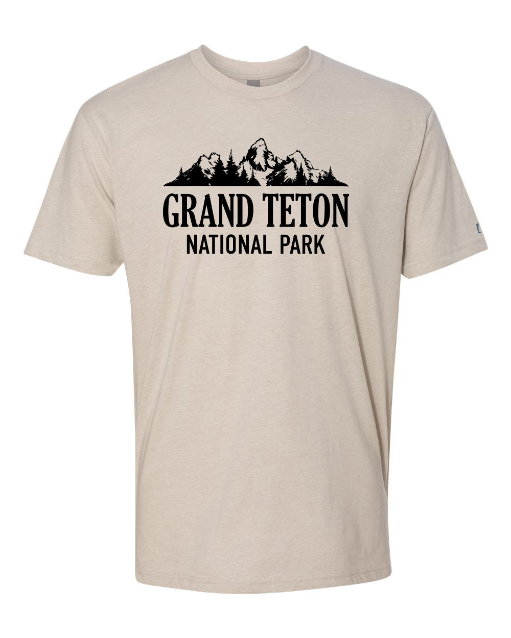Grand Teton National Park Black Tee