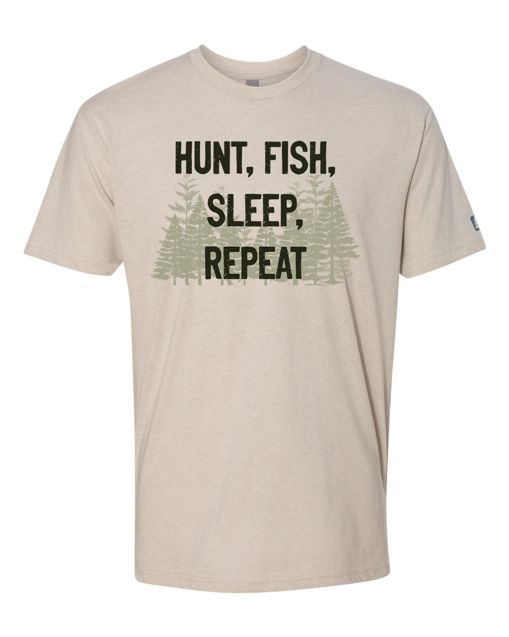Hunt Fish Sleep Repeat Tee