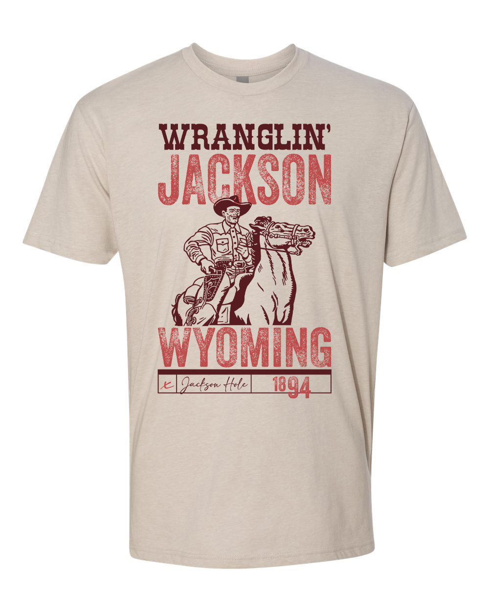 Jackson Wyoming Wranglin Tee