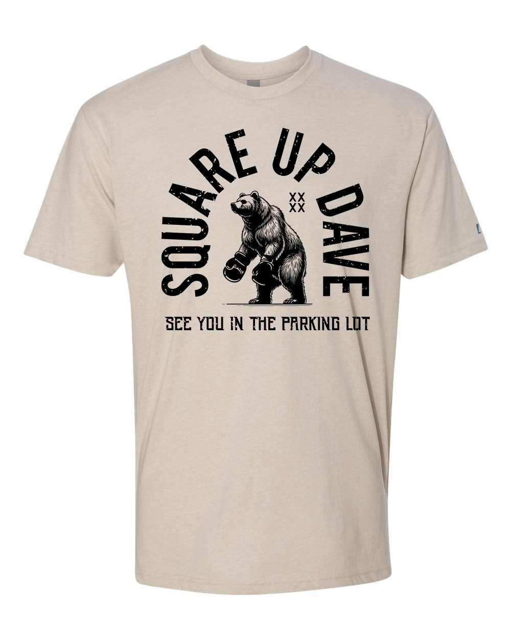 Square Up Dave Black Tee