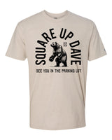 Square Up Dave Black Tee