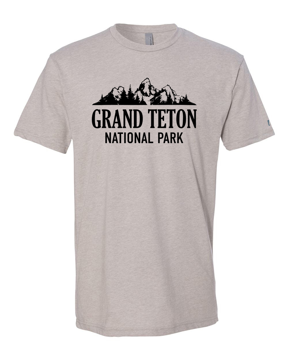 Grand Teton National Park Black Tee