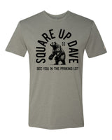 Square Up Dave Black Tee