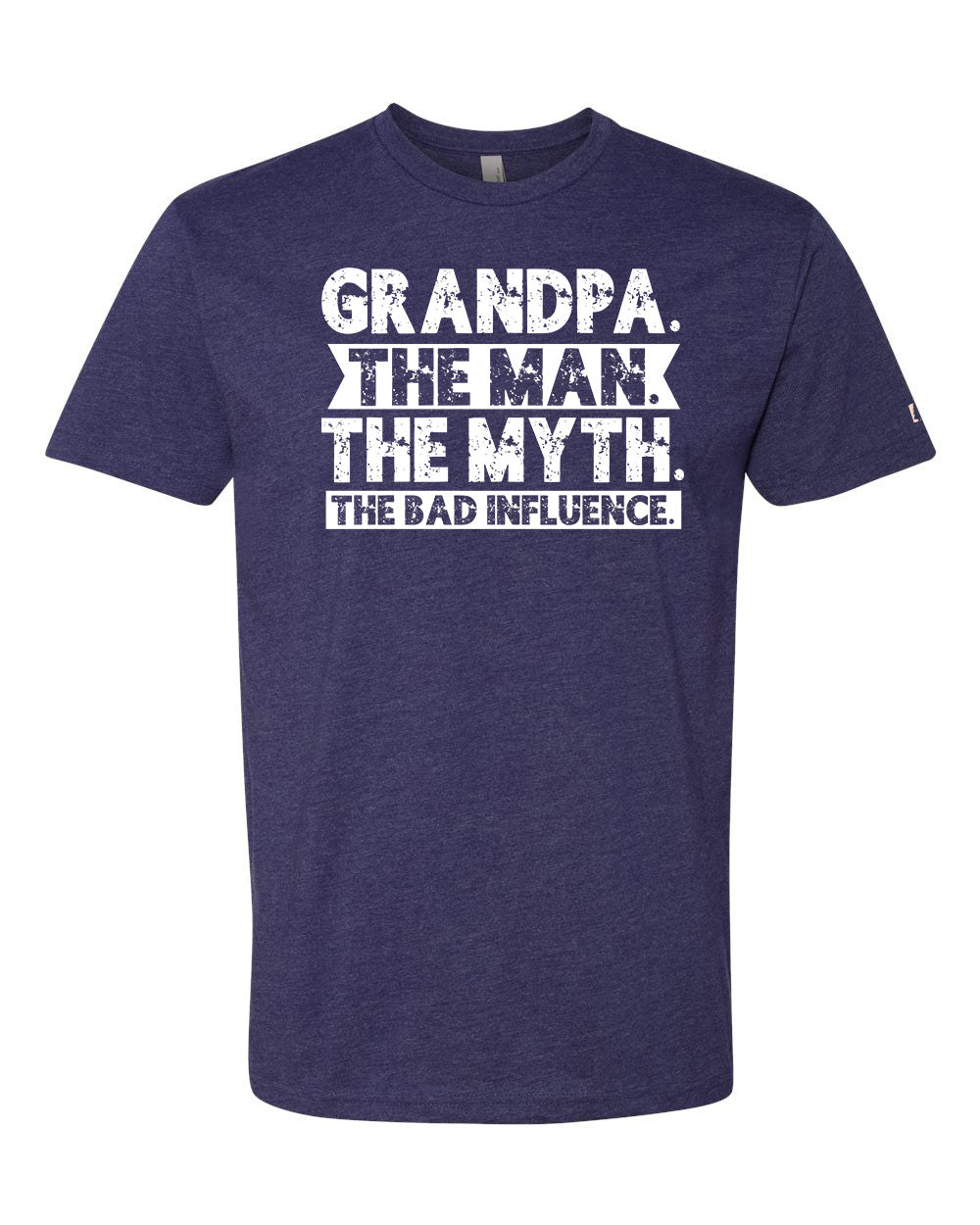 Grandpa Bad Influence White Tee