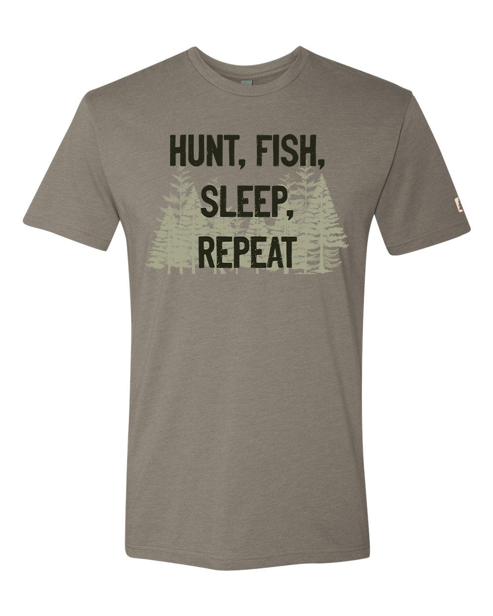 Hunt Fish Sleep Repeat Tee