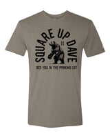 Square Up Dave Black Tee