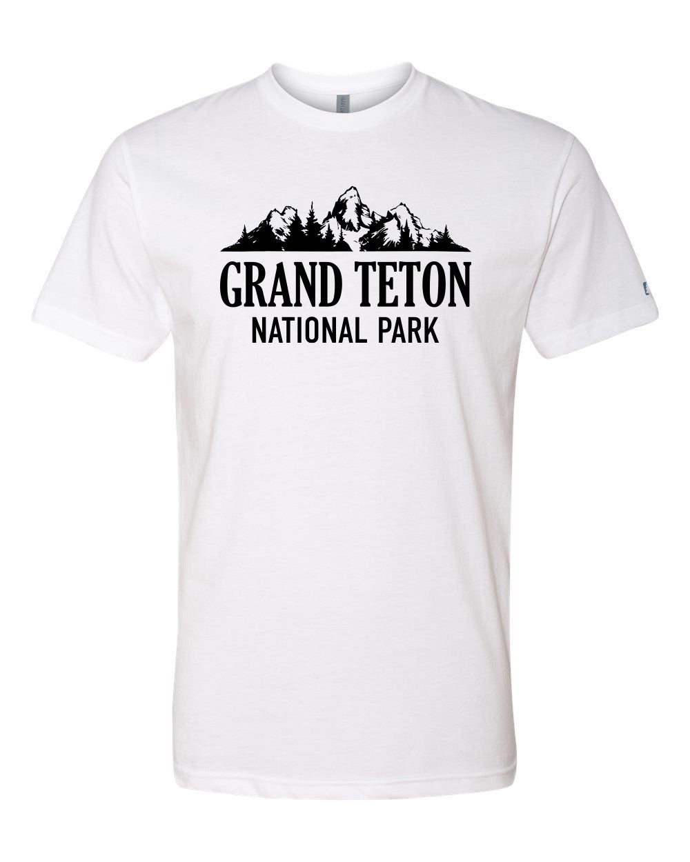 Grand Teton National Park Black Tee