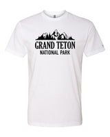 Grand Teton National Park Black Tee
