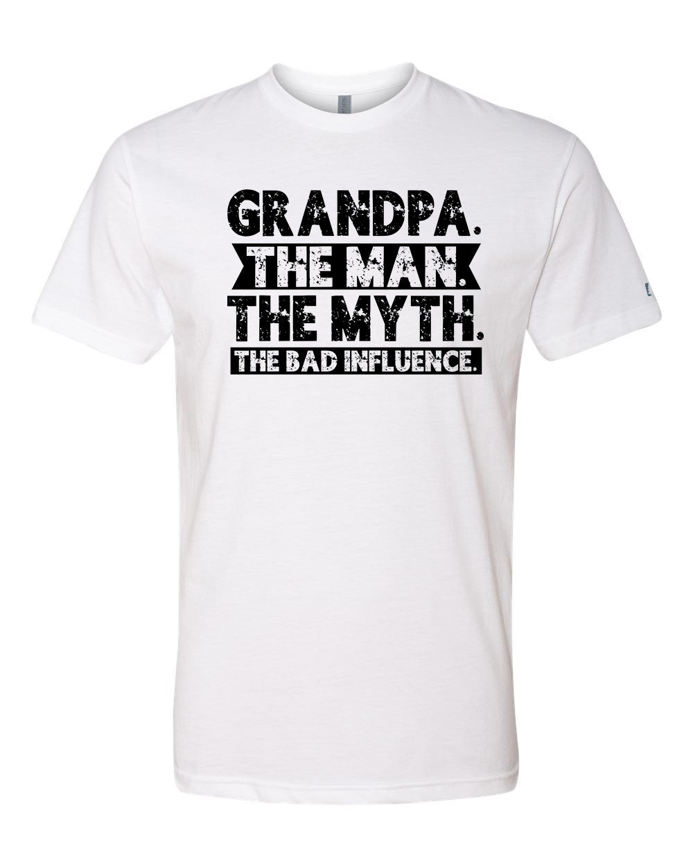 Grandpa Bad Influence Black Tee