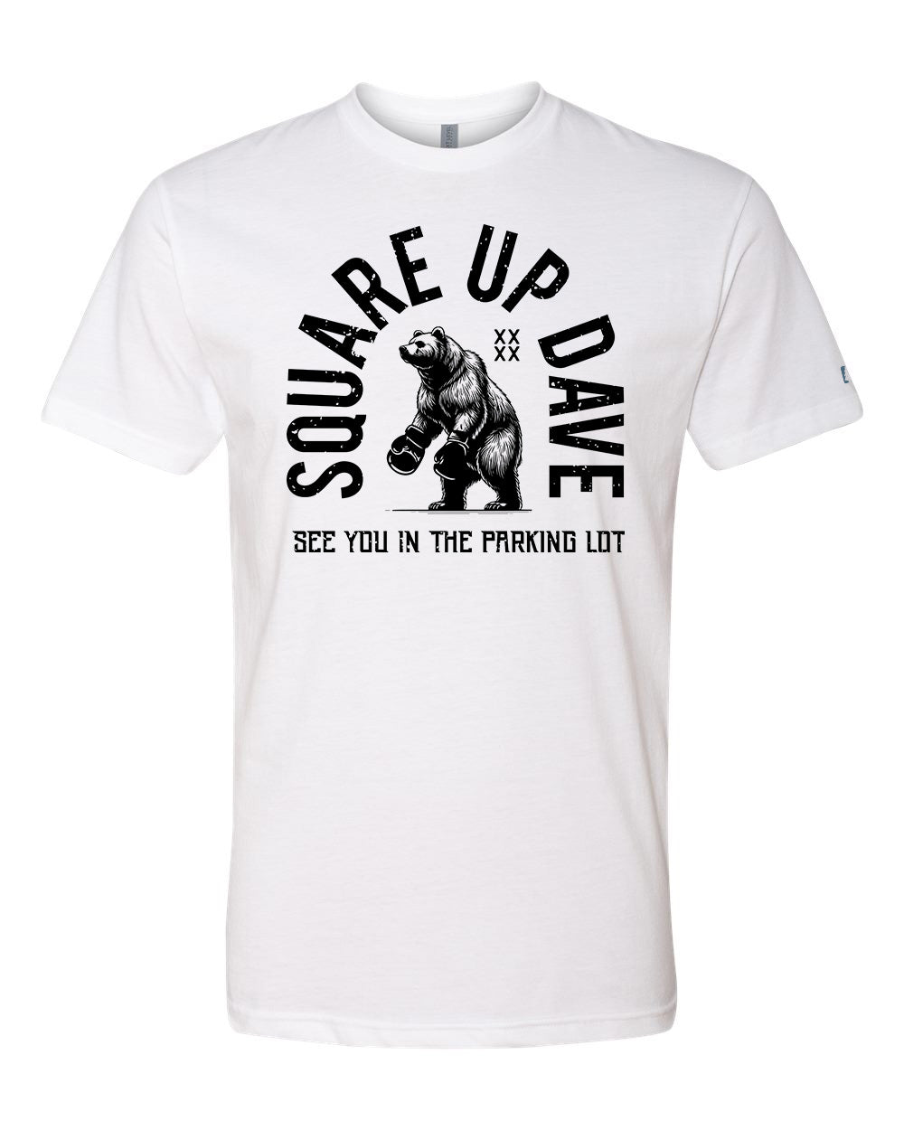 Square Up Dave Black Tee