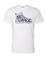 Take A Hike Blue Tee
