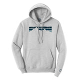 Blue Stripe Mountains Hoodie
