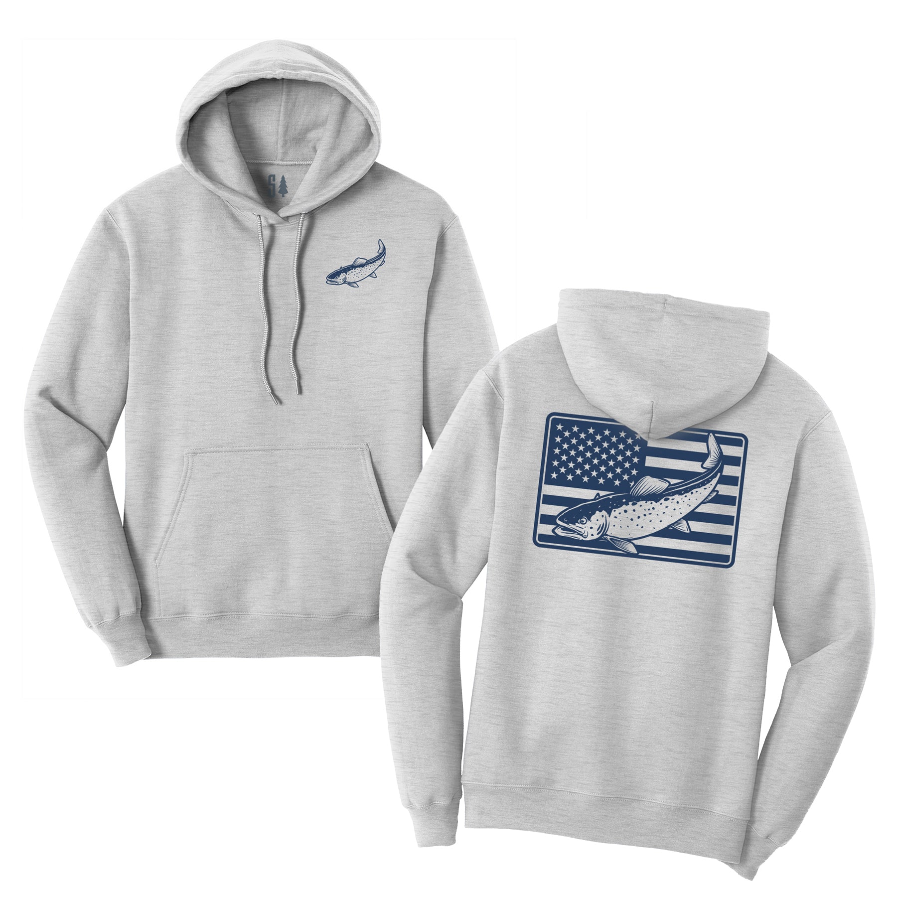 Trout Flag Hoodie