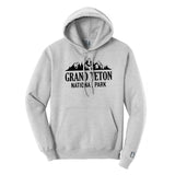 Grand Teton National Park Hoodie Black