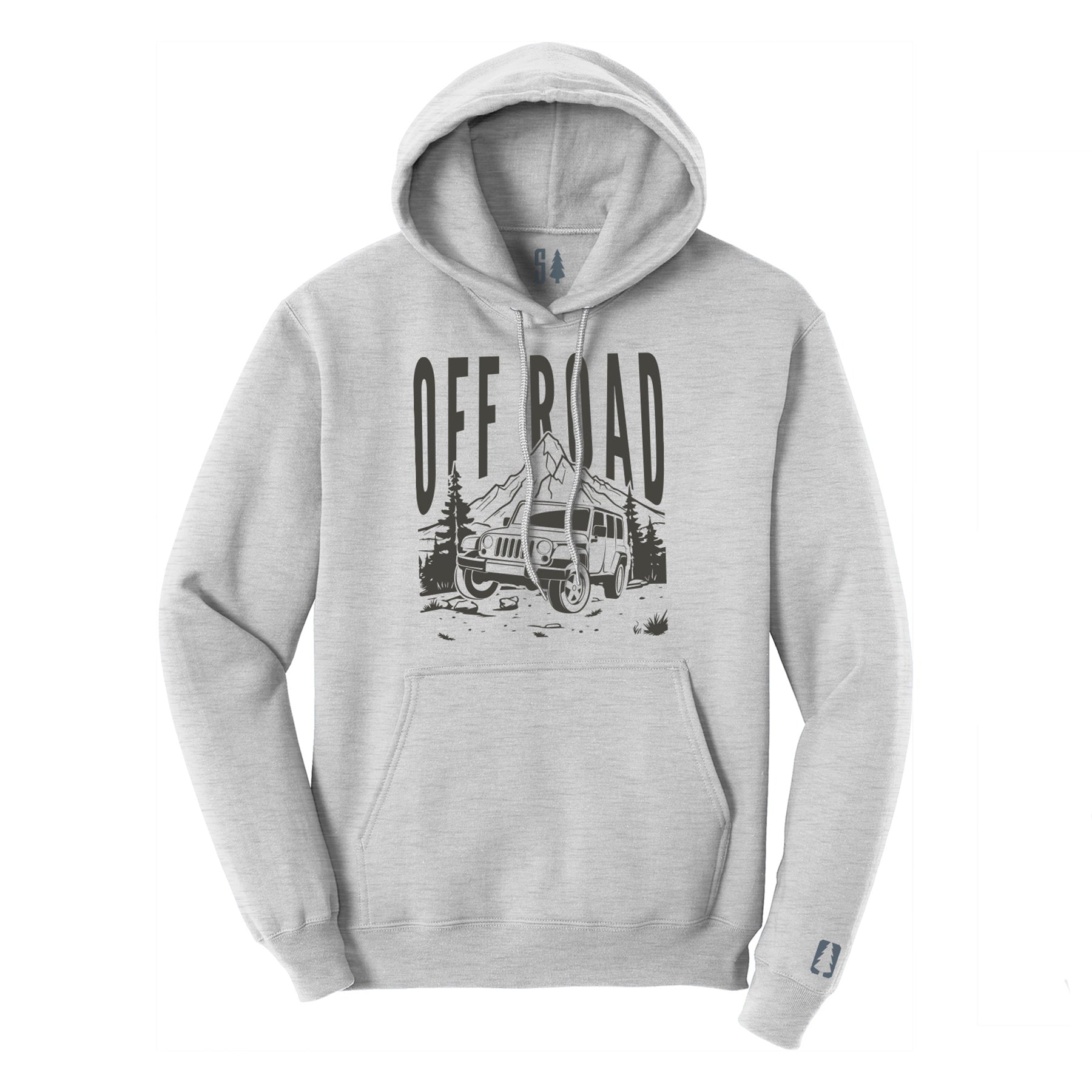 Off Road Grey Hoodie