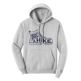 Take A Hike Blue Hoodie