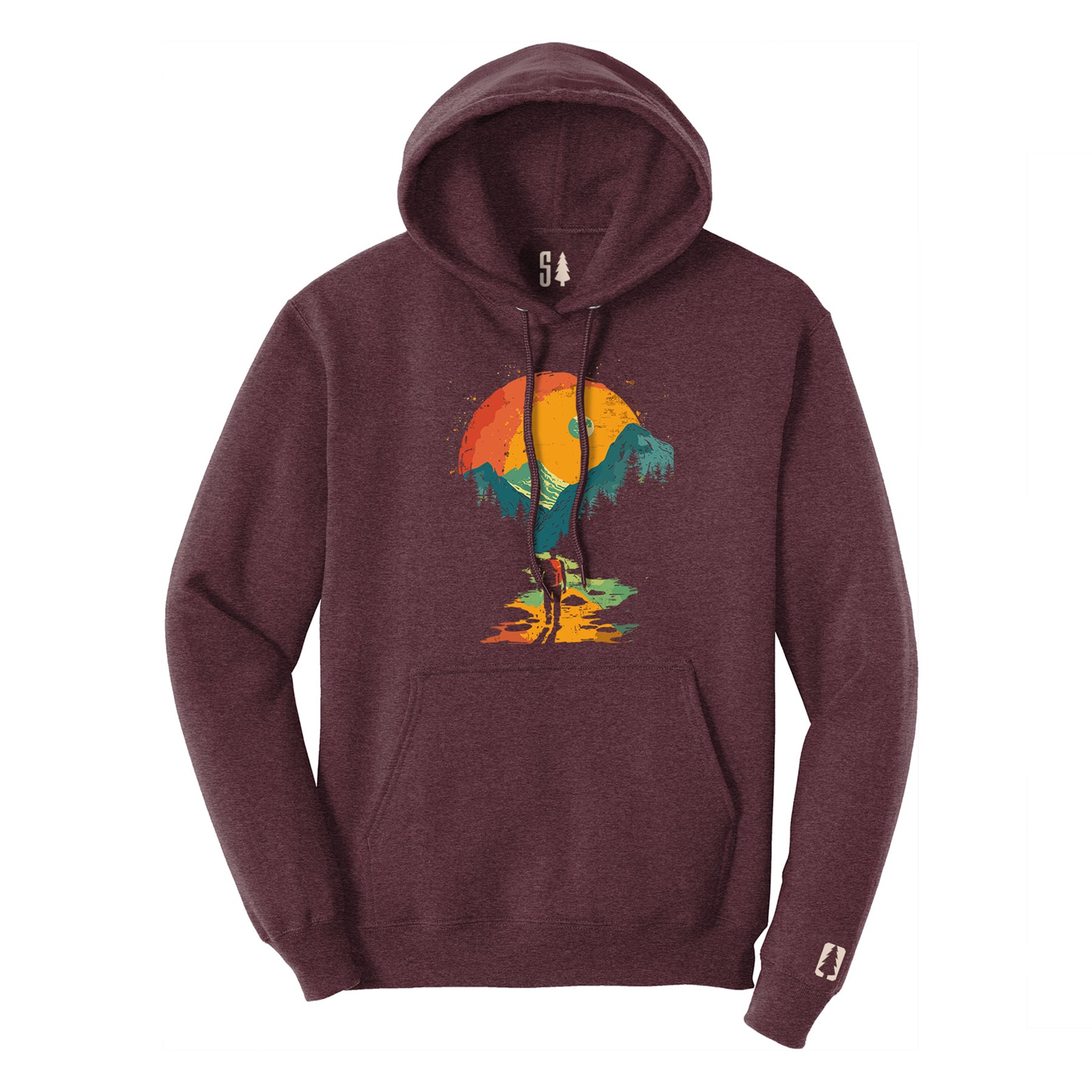 Sunset Hiking Adventure Hoodie