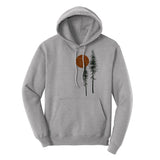 Off Centered Trees Hoodie