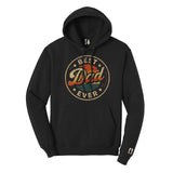 Best Dad Ever Retro Sunset Hoodie