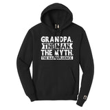 Grandpa Bad Influence White Hoodie