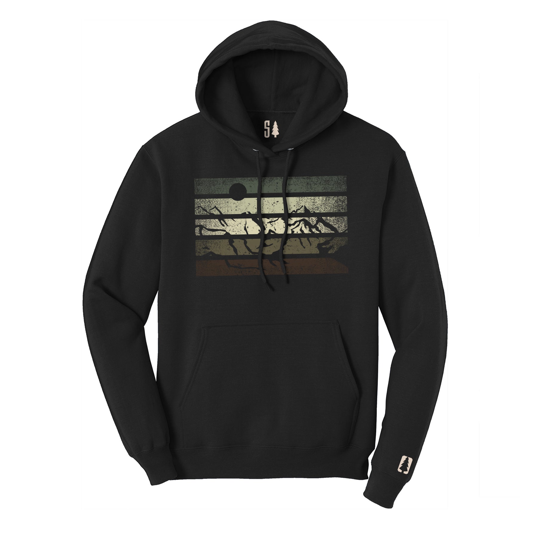 Mountain Stripe Hoodie