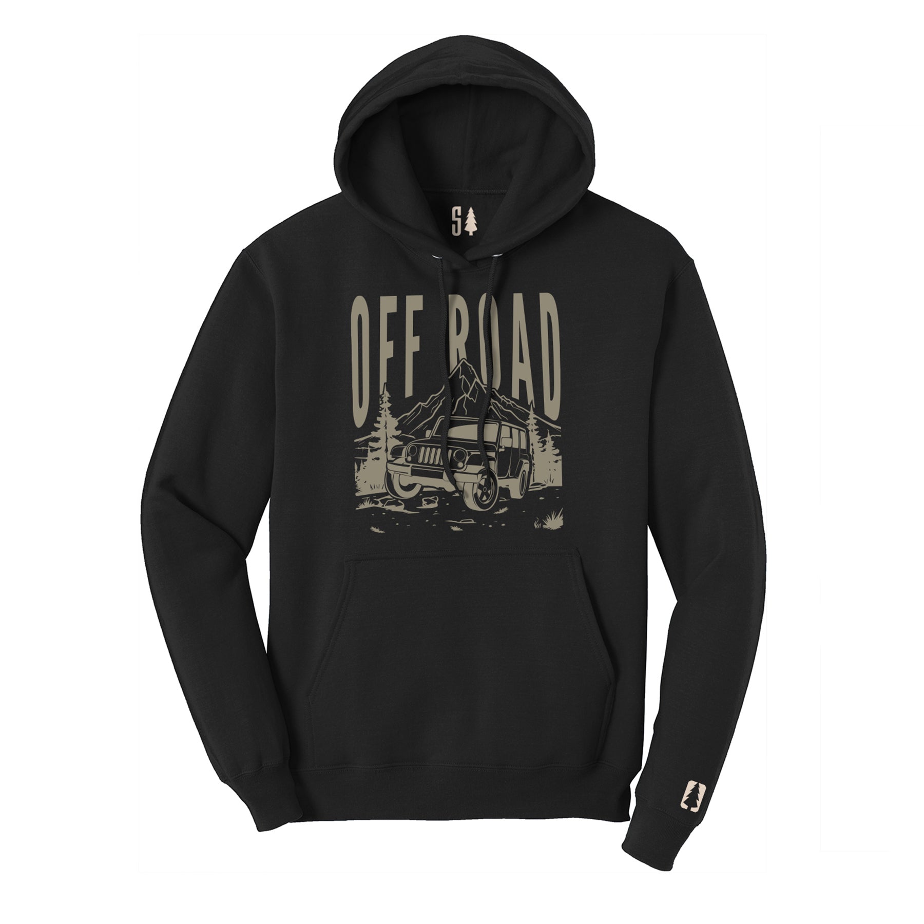 Off Road Tan Hoodie