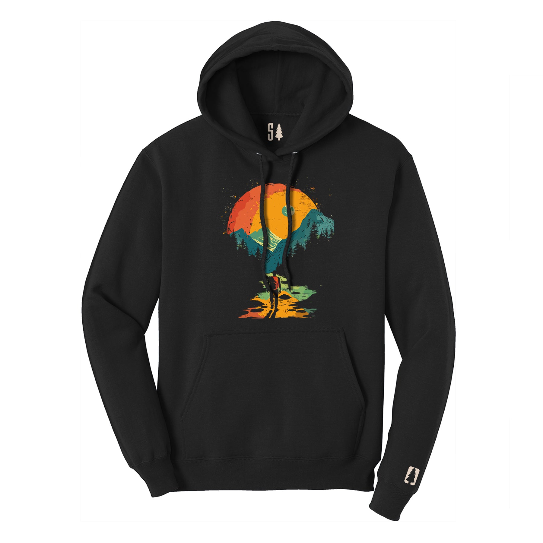 Sunset Hiking Adventure Hoodie
